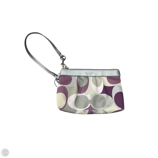 Wristlet Designer By Coach, Size: Small