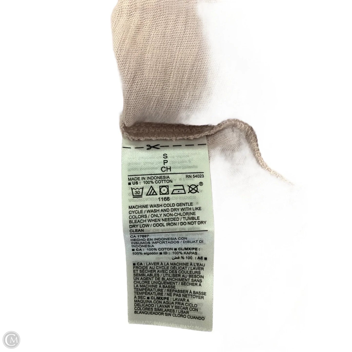 Top Long Sleeve Basic By Old Navy In Pink, Size: S