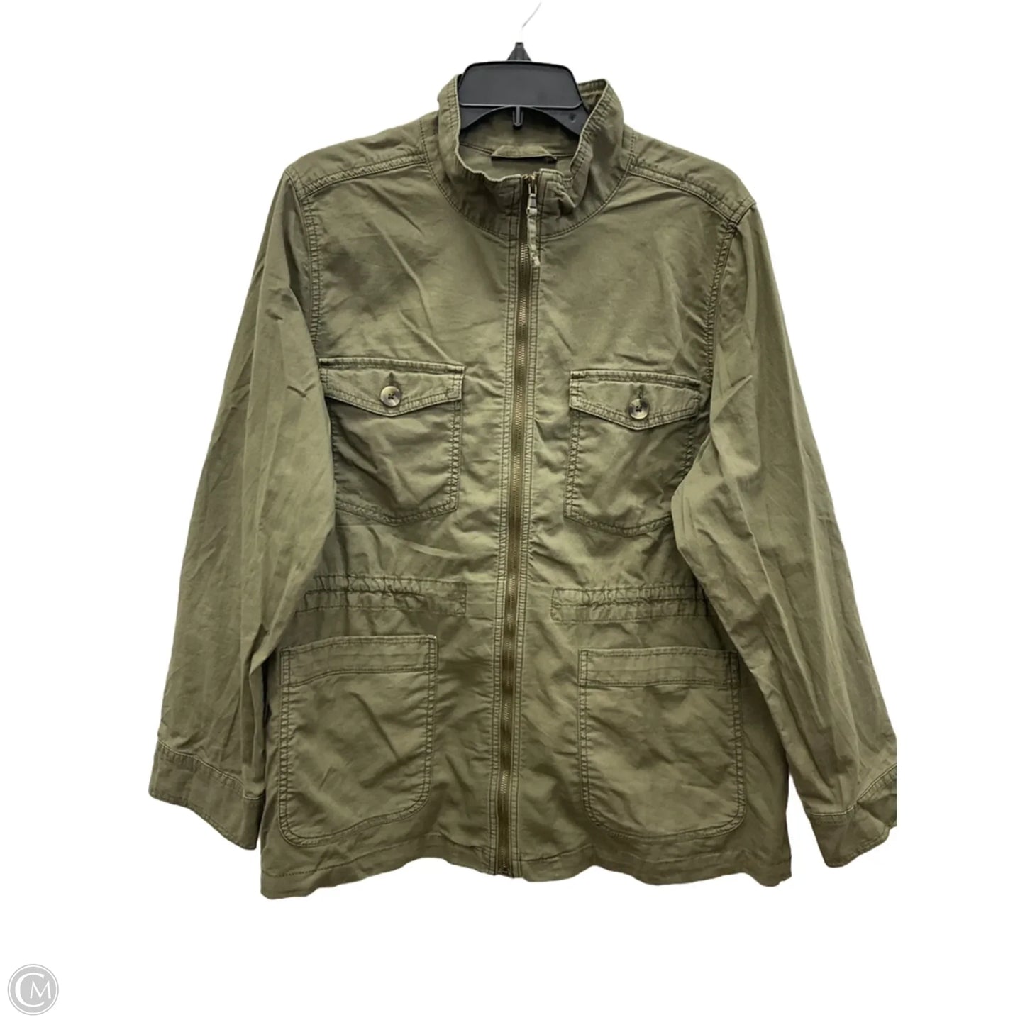 Jacket Utility By Sonoma In Green, Size: Xxl