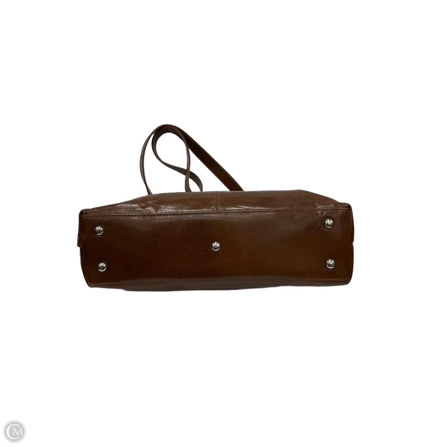 Handbag Leather By Clothes Mentor, Size: Small