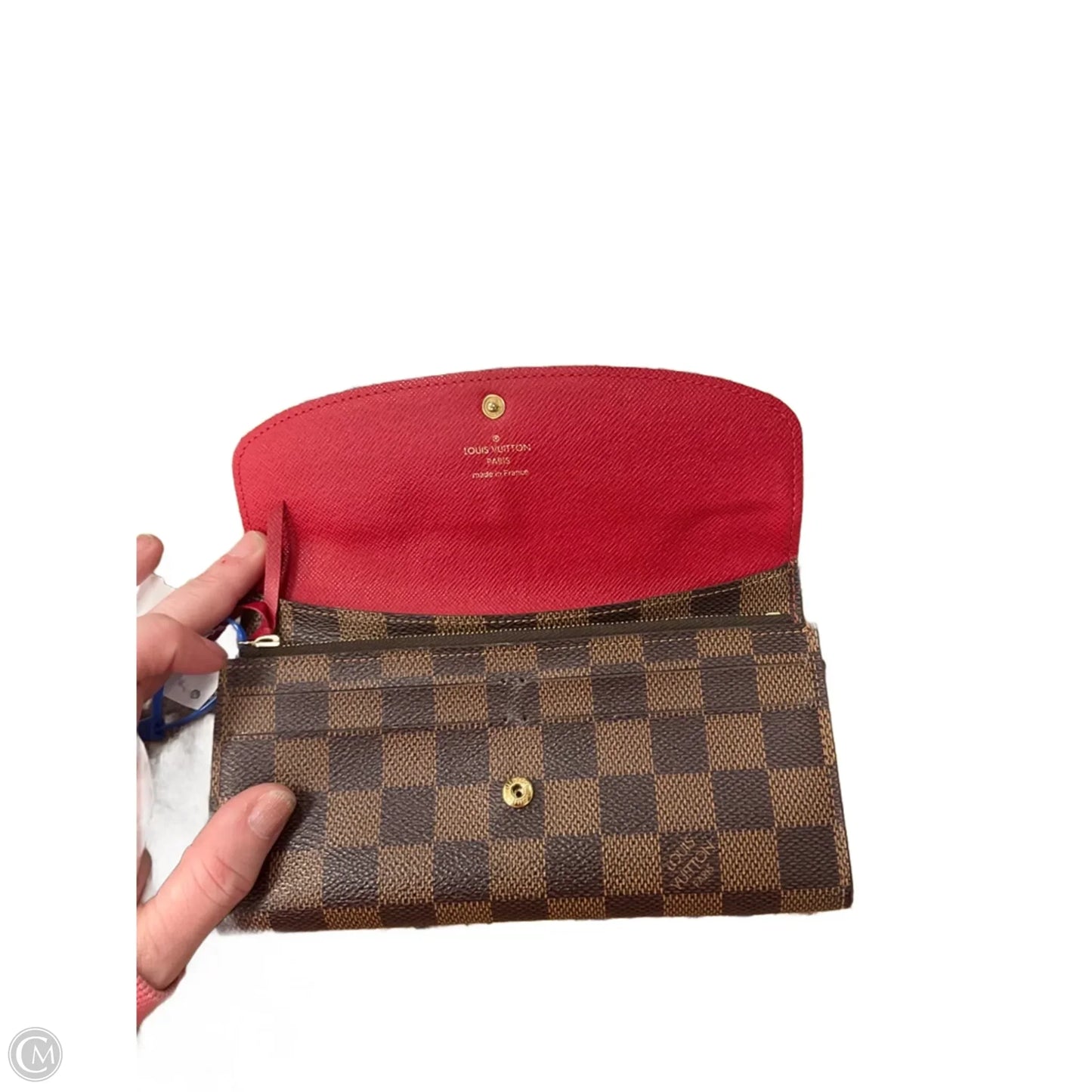 Wallet Luxury Designer By Louis Vuitton, Size: Medium