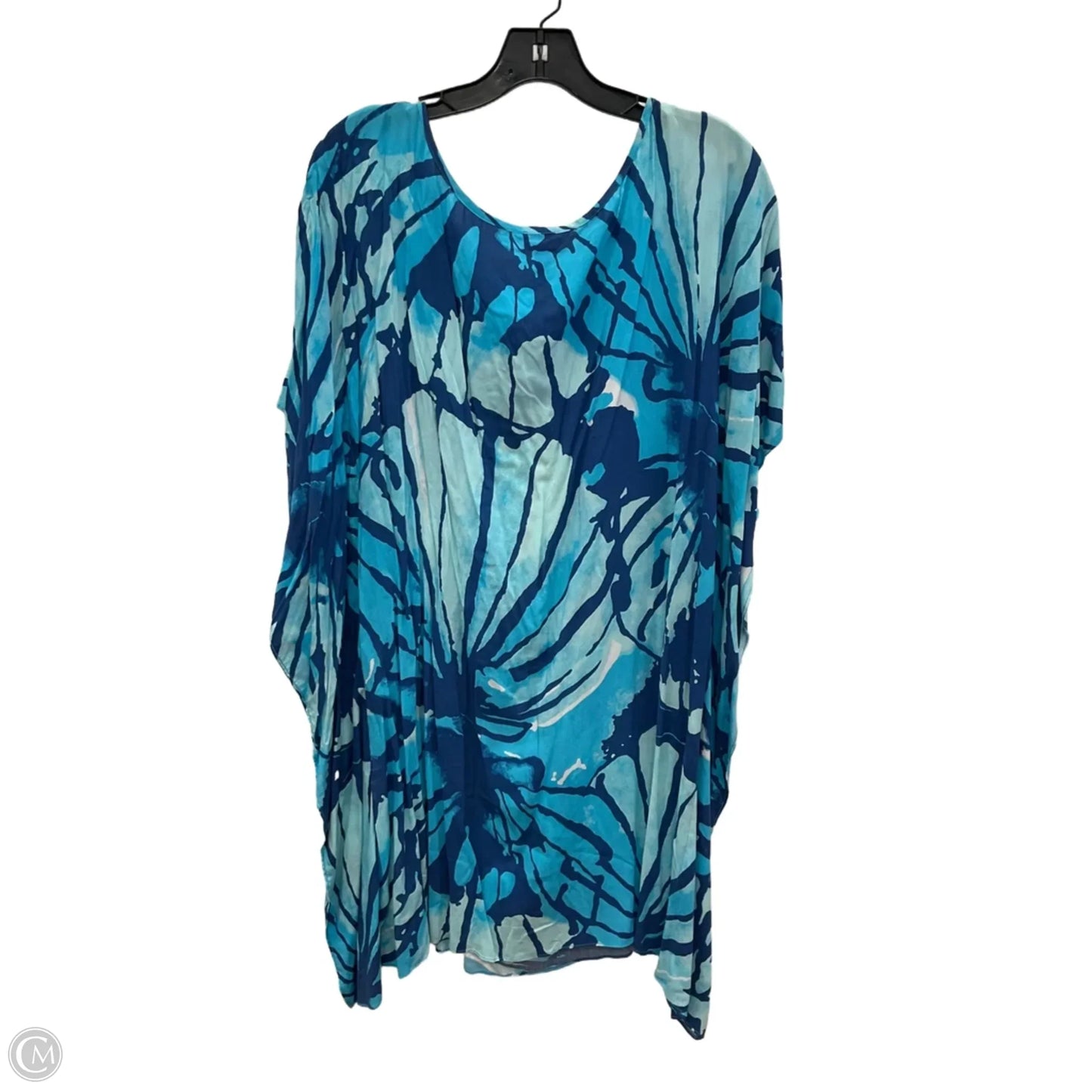 Swimwear Cover-up Designer By Lilly Pulitzer In Blue, Size: L