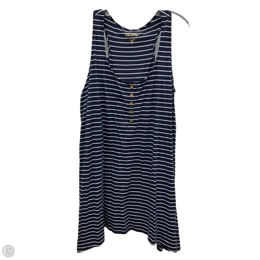 Dress Designer By Lilly Pulitzer In Striped Pattern, Size: Xl
