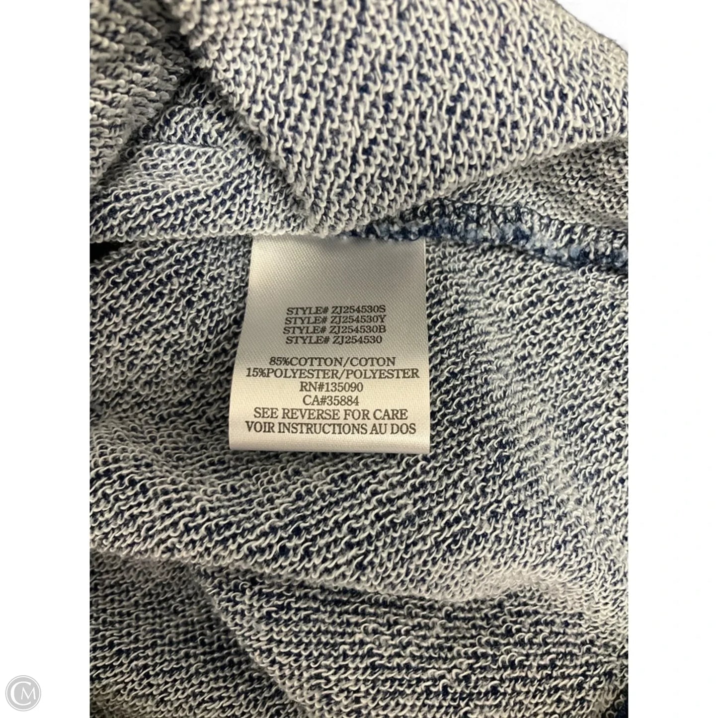 Jacket Fleece By Z Supply In Blue, Size: S