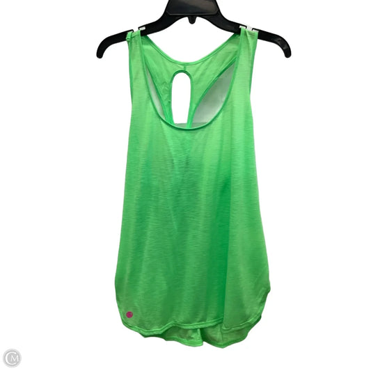 Top Sleeveless Designer By Lilly Pulitzer In Green, Size: Xl