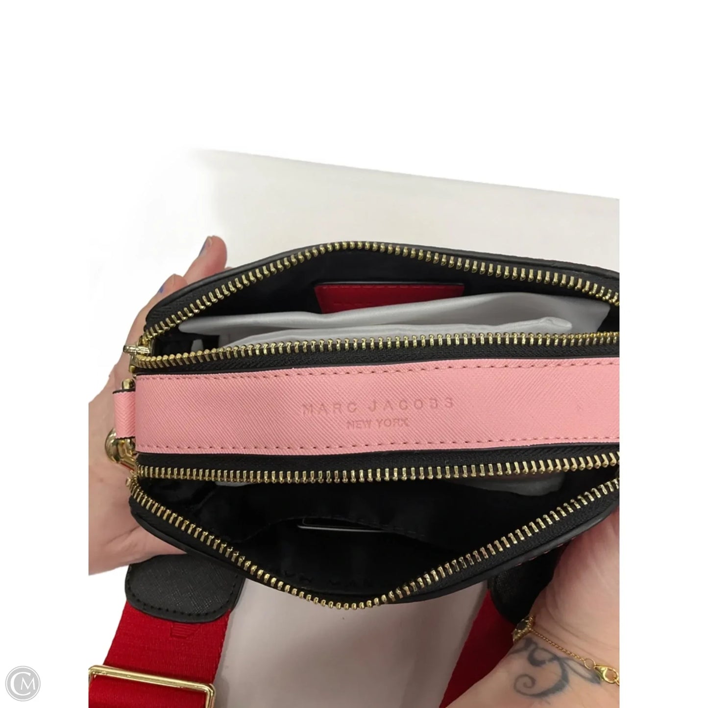 Crossbody Luxury Designer By Marc Jacobs, Size: Small