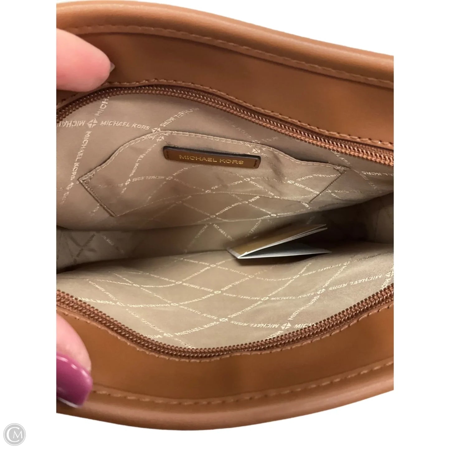 Crossbody Designer By Michael Kors, Size: Medium