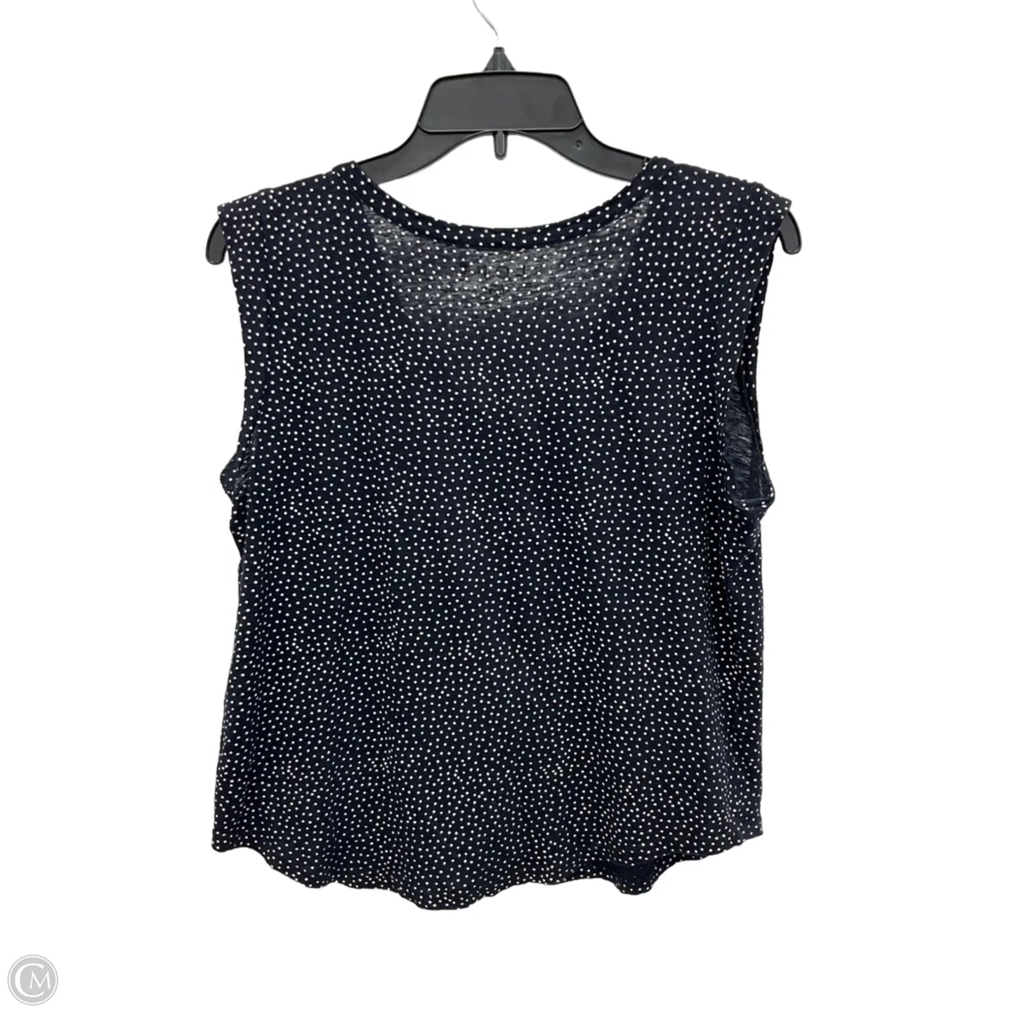 Top Sleeveless By Loft In Navy, Size: Xs