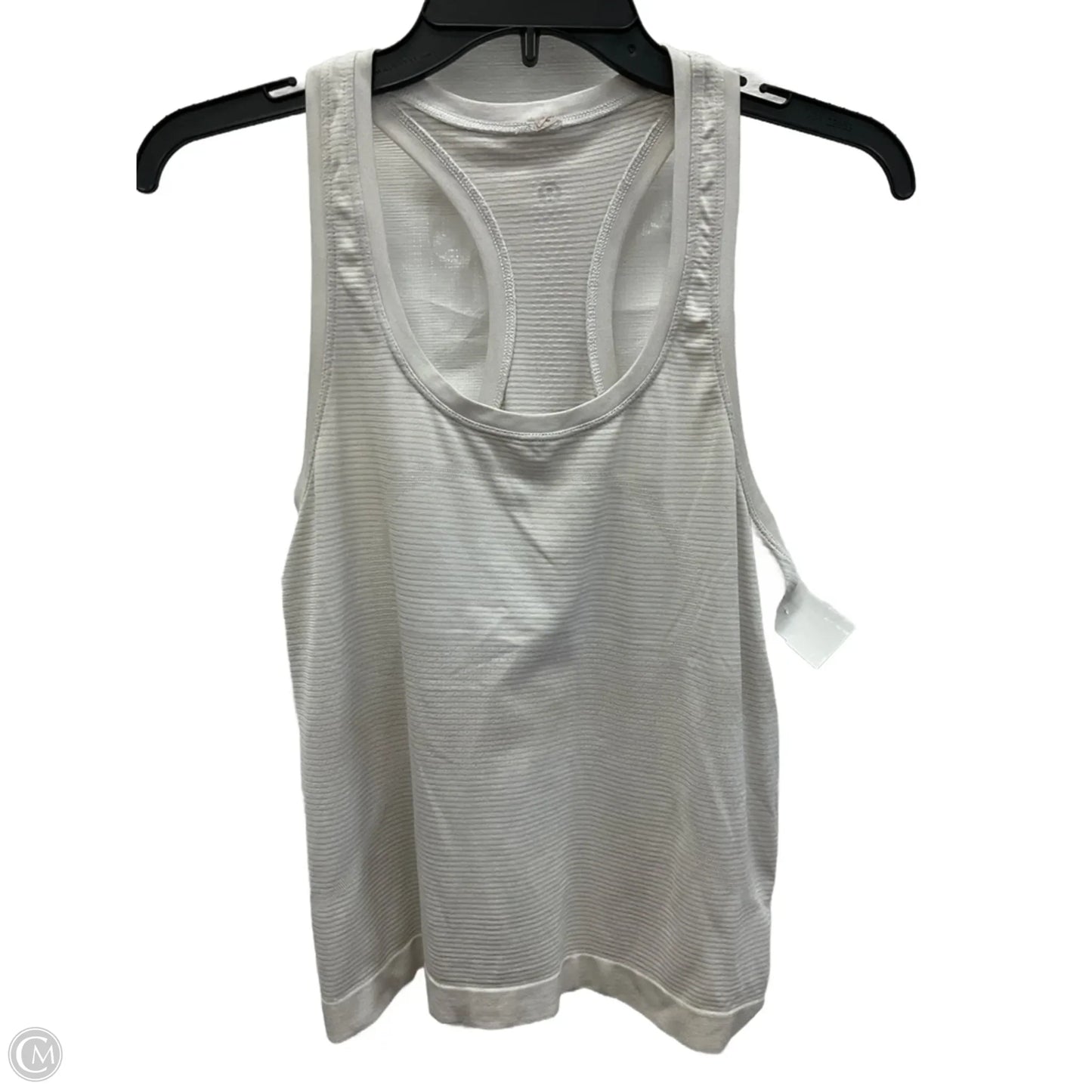 Athletic Tank Top By Lululemon In White, Size: S