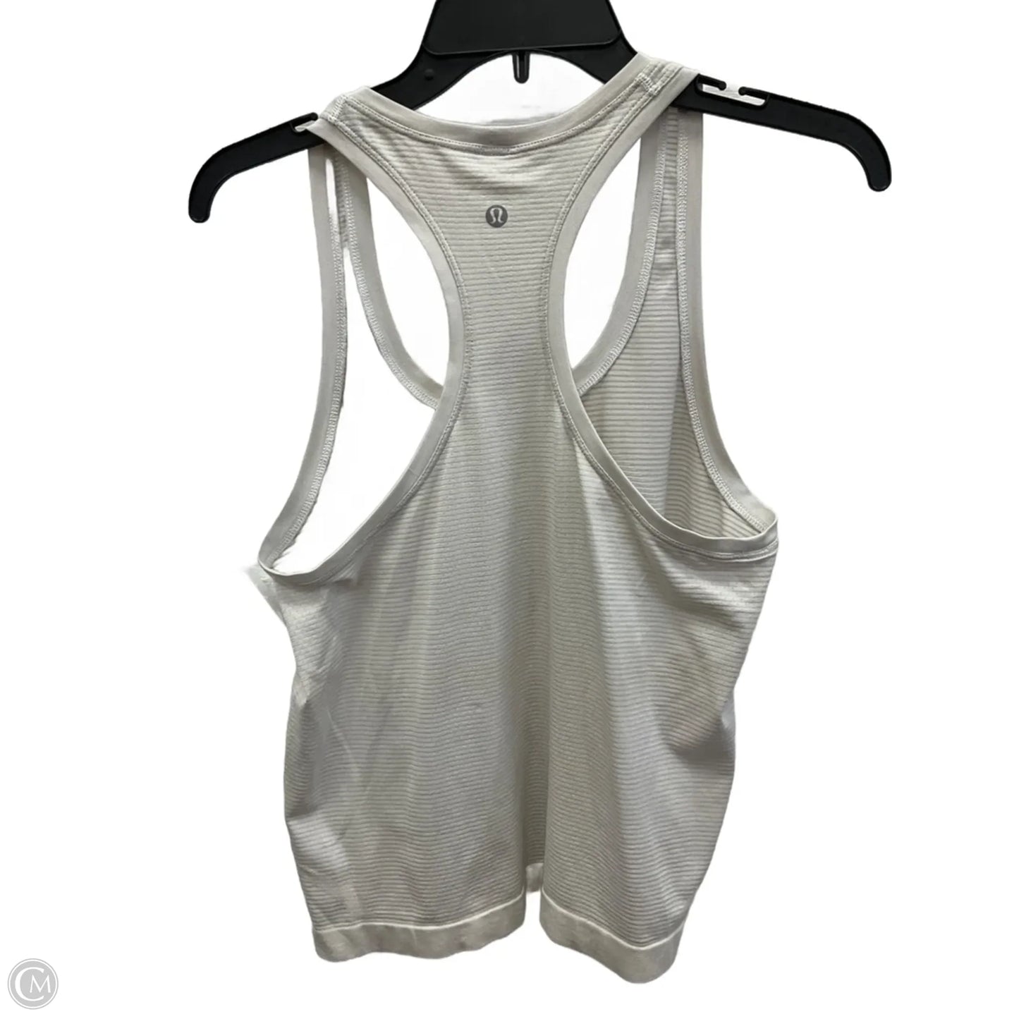 Athletic Tank Top By Lululemon In White, Size: S