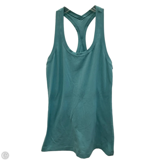 Athletic Tank Top By Lululemon In Blue, Size: M