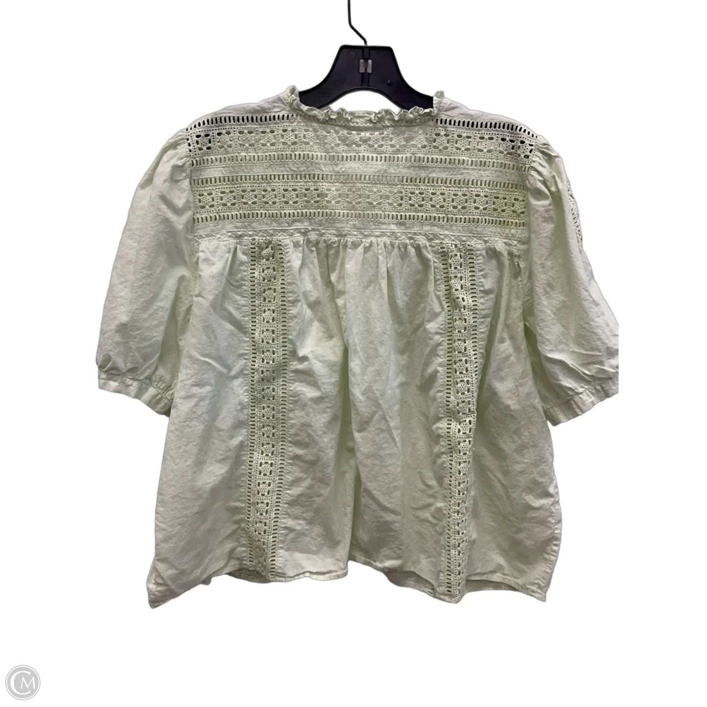 Top Short Sleeve By Ana In Green, Size: Xxl