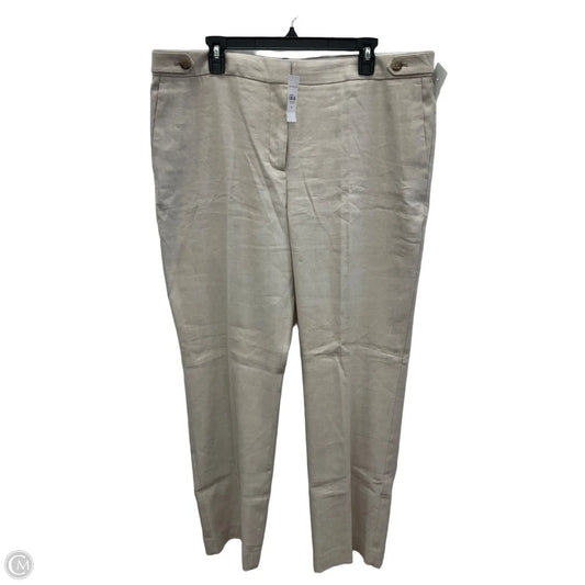 Pants Dress By Ann Taylor In Beige, Size: 16