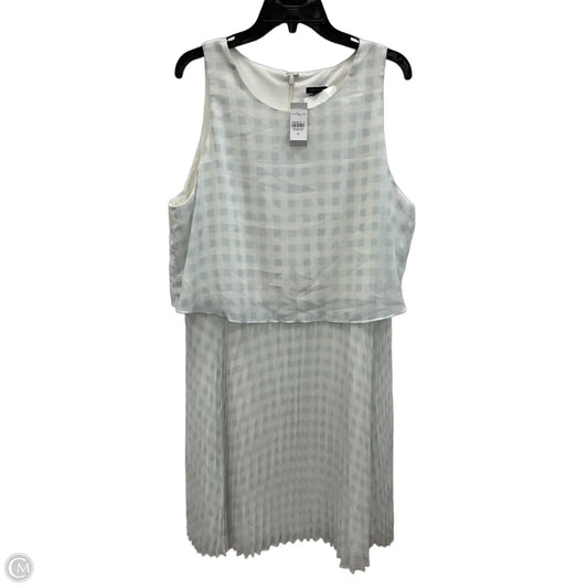 Dress Casual Maxi By Talbots In Checkered Pattern, Size: 18