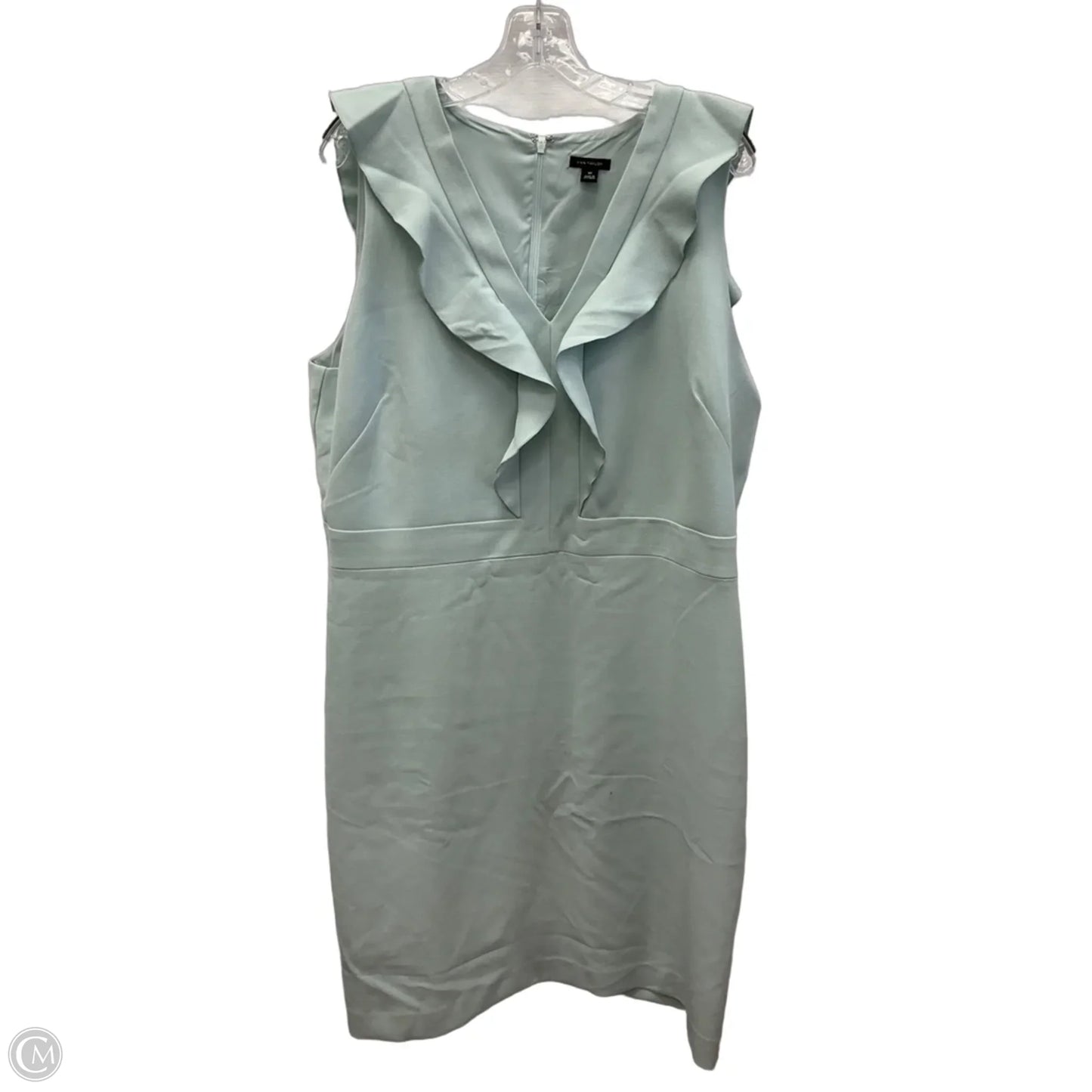 Dress Party Midi By Ann Taylor In Green, Size: 1x