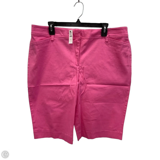 Shorts By Talbots In Pink, Size: 16