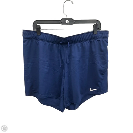 Athletic Shorts By Nike Apparel In Blue, Size: Xl