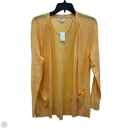 Cardigan By Loft In Orange, Size: M