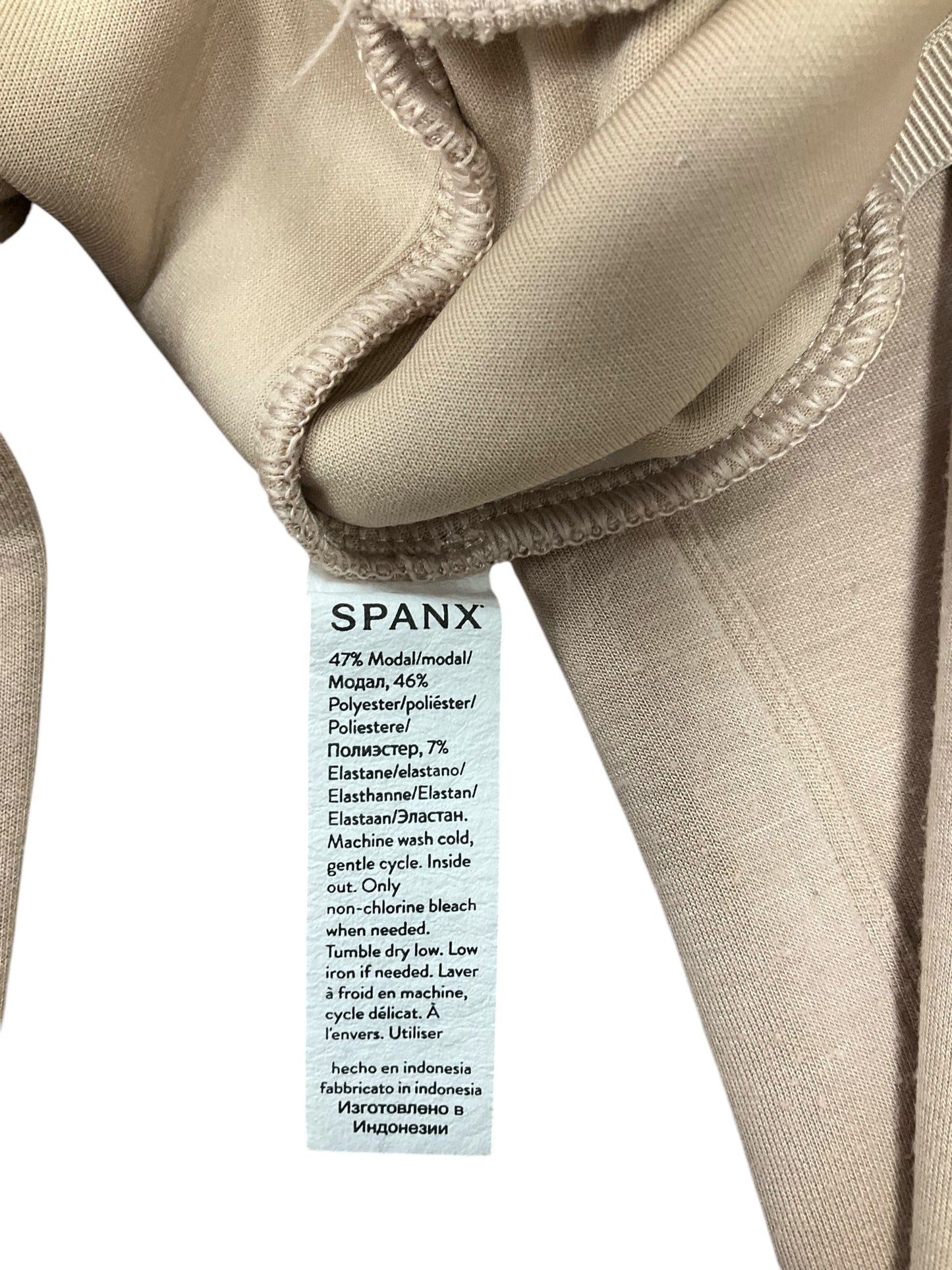 Athletic Pants By Spanx In Beige, Size: S