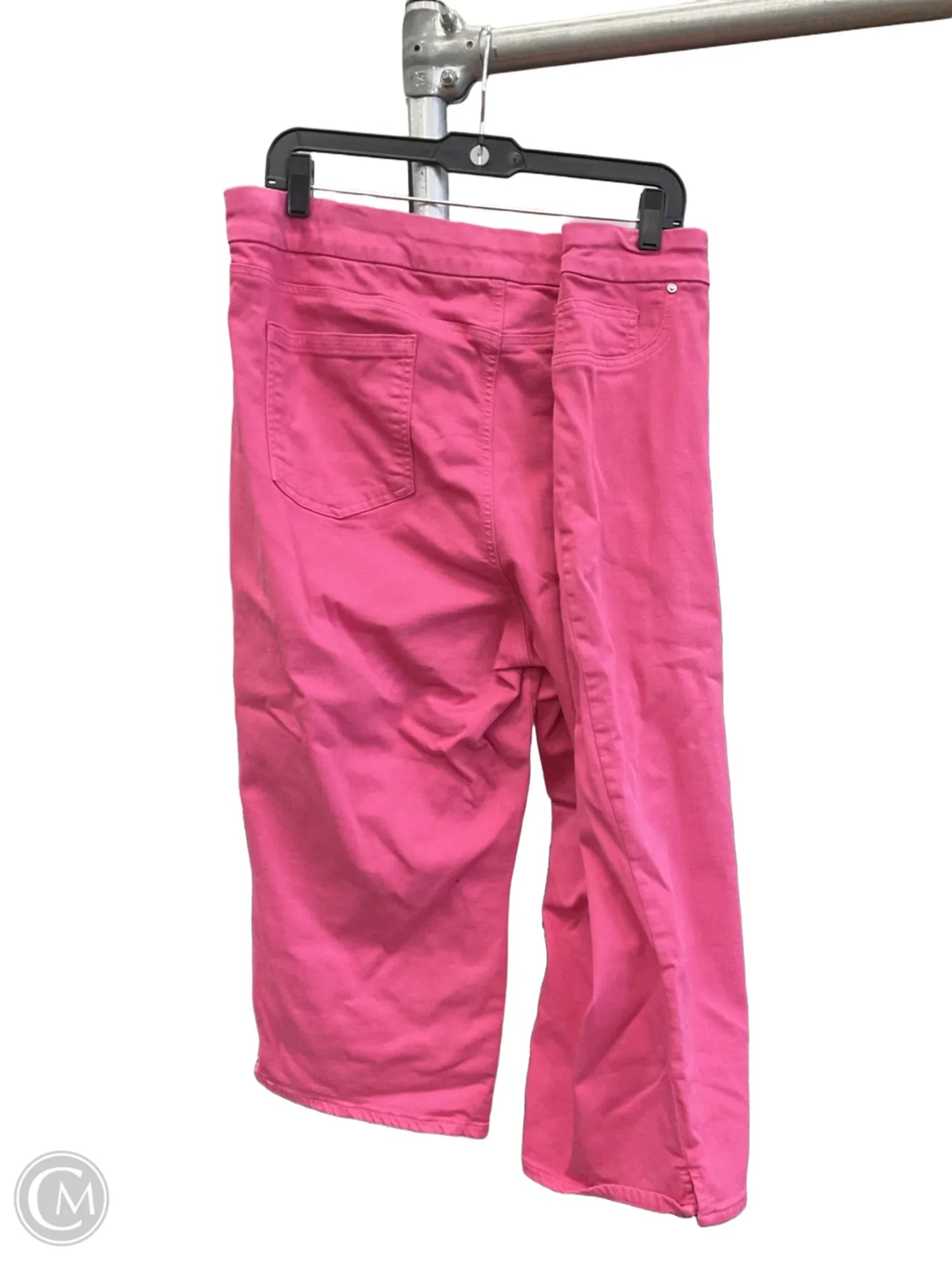 Capris By Chicos In Pink, Size: 20