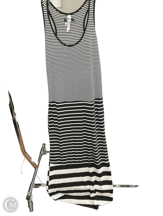 Dress Casual Maxi By Seven 7 In Black & White, Size: S