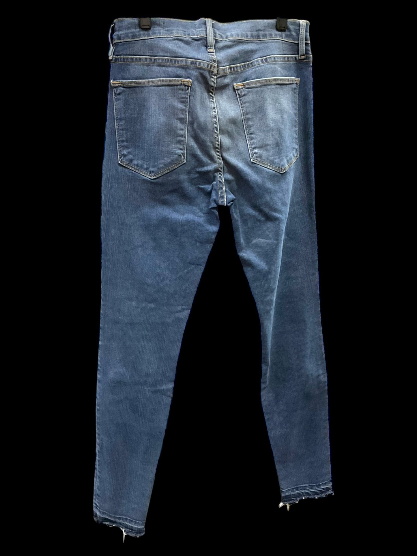 Jeans Skinny By Frame In Blue Denim, Size: Xs