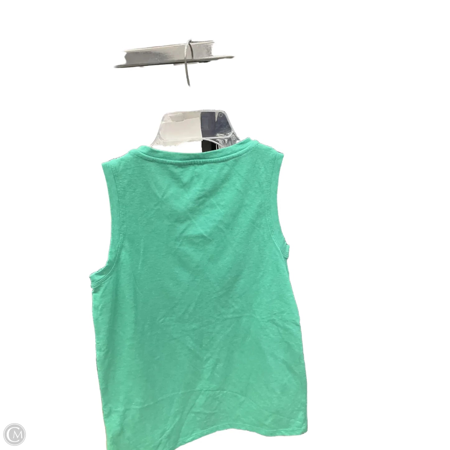 Top Sleeveless Basic By J. Crew In Green, Size: Xxs