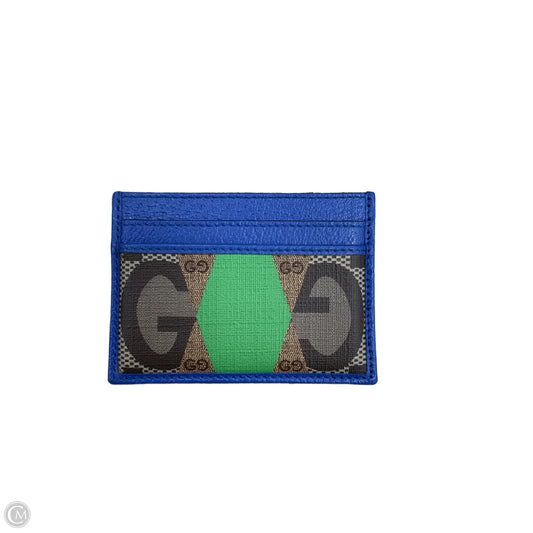 Id/card Holder Luxury Designer By Gucci, Size: Small