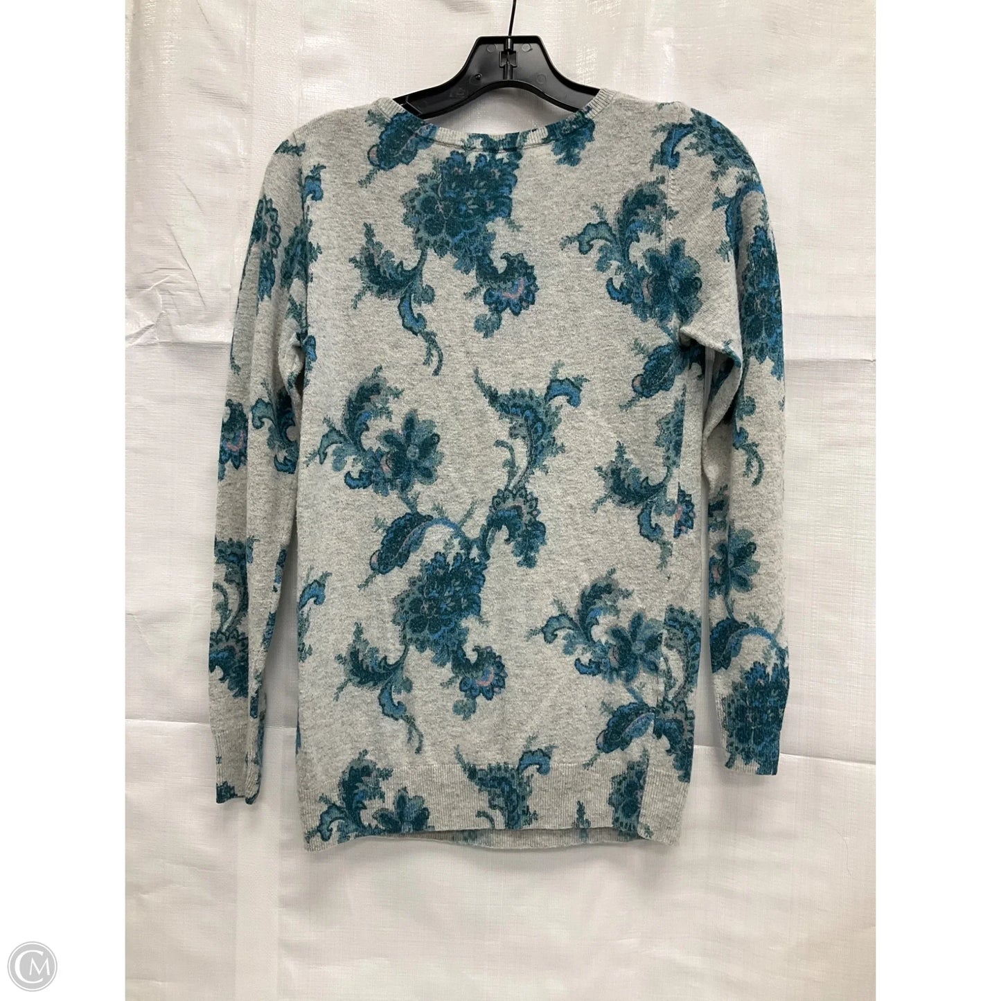 Top Long Sleeve By Loft In Floral Print, Size: Xs