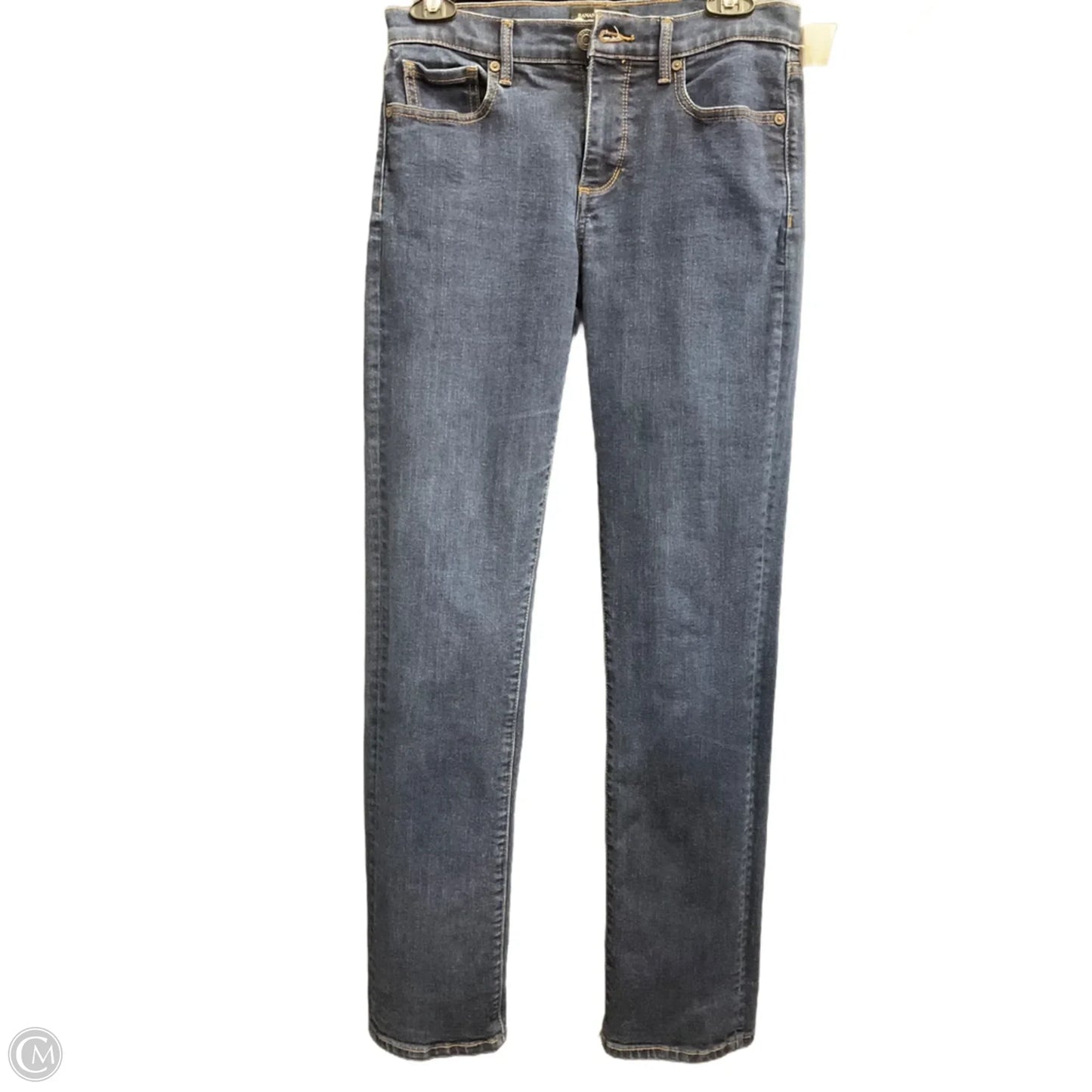 Jeans Skinny By Banana Republic In Blue Denim, Size: 4