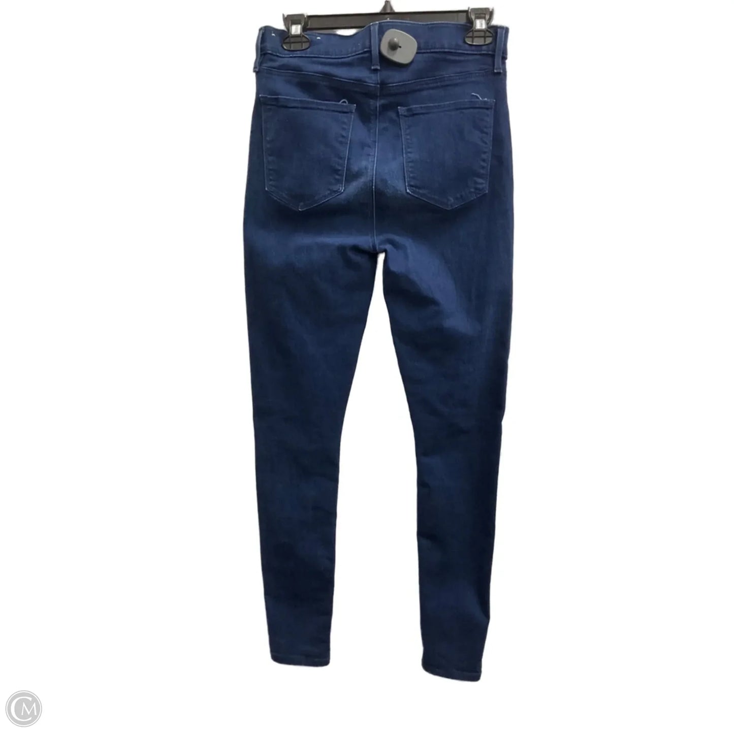 Jeans Skinny By Loft In Blue Denim, Size: 4