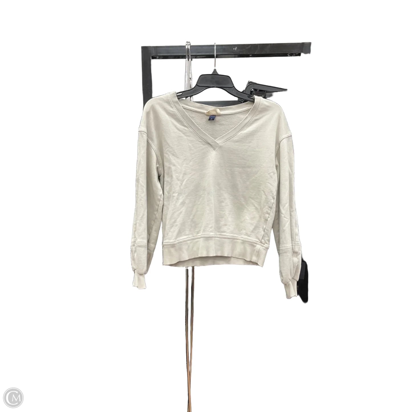 Top Long Sleeve By Universal Thread In Cream, Size: Xs