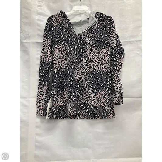 Top Long Sleeve By Peach In Animal Print, Size: S
