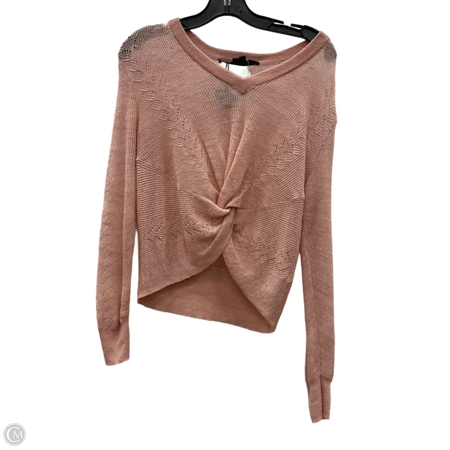 Top Long Sleeve By Veronica Beard In Coral, Size: Xs