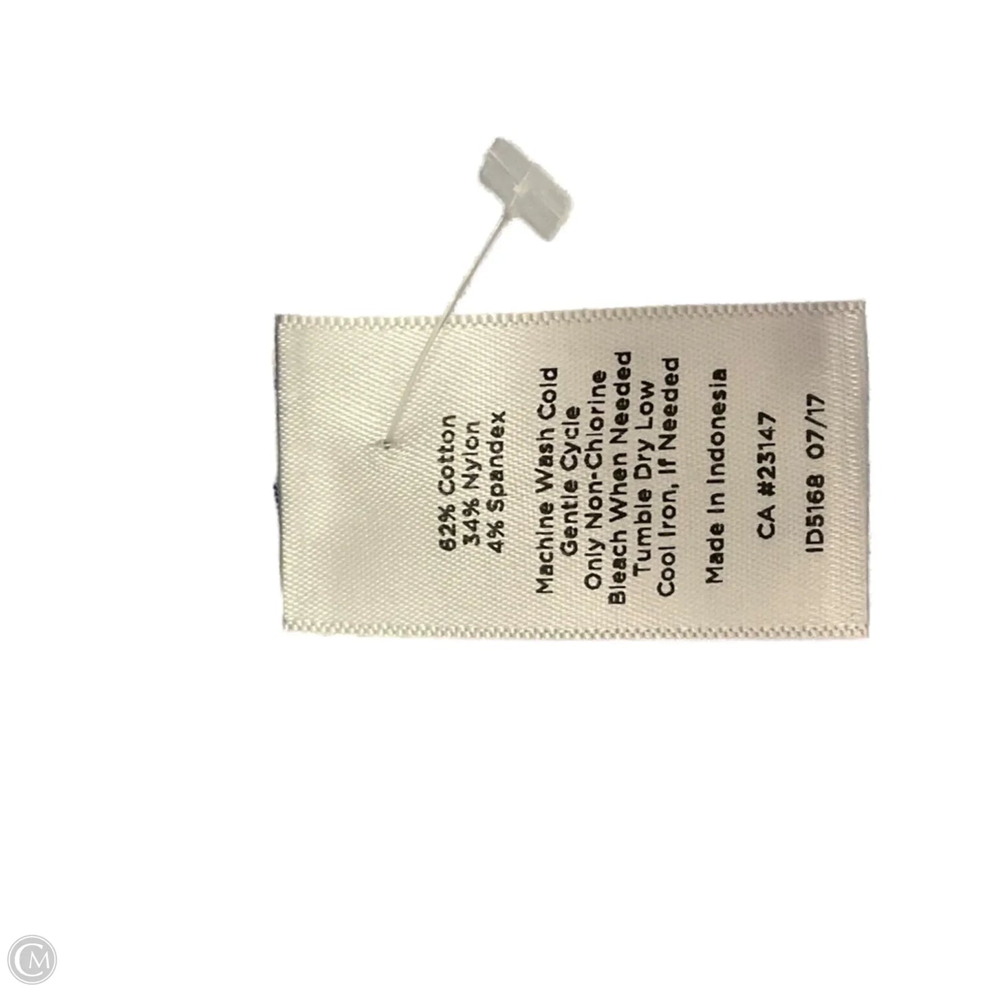 Top Long Sleeve By Talbots In Striped Pattern, Size: Xl