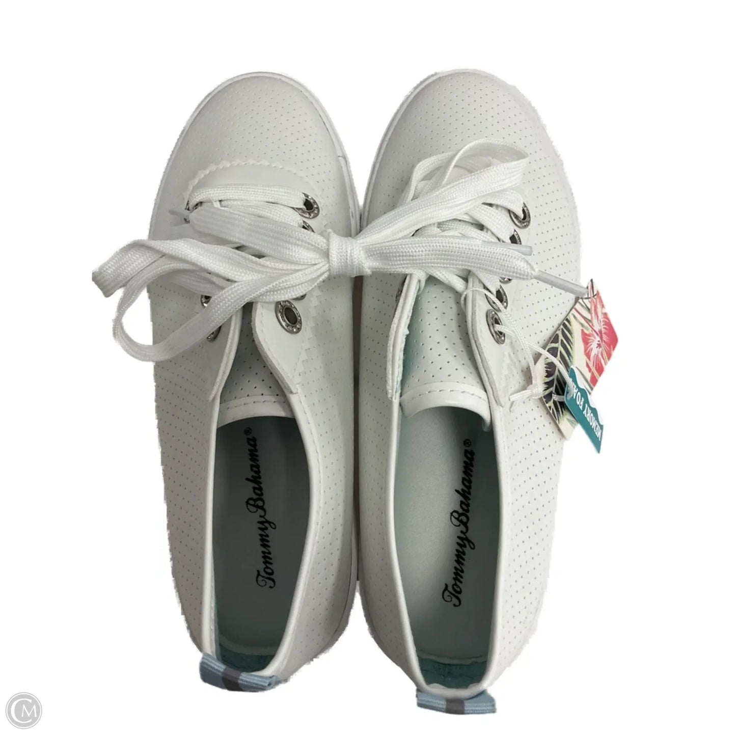 Shoes Sneakers By Tommy Bahama In White, Size: 7