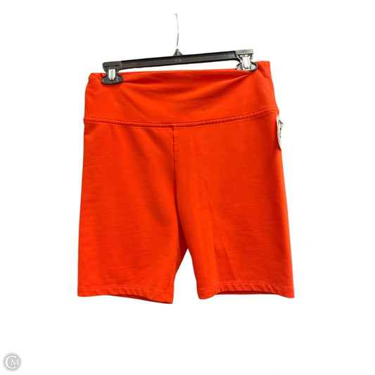 Athletic Shorts By Lou And Grey In Orange, Size: M