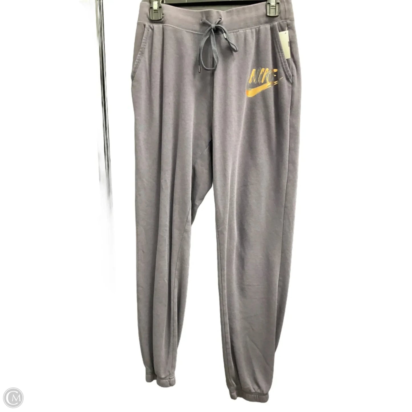 Athletic Pants By Nike In Purple, Size: M