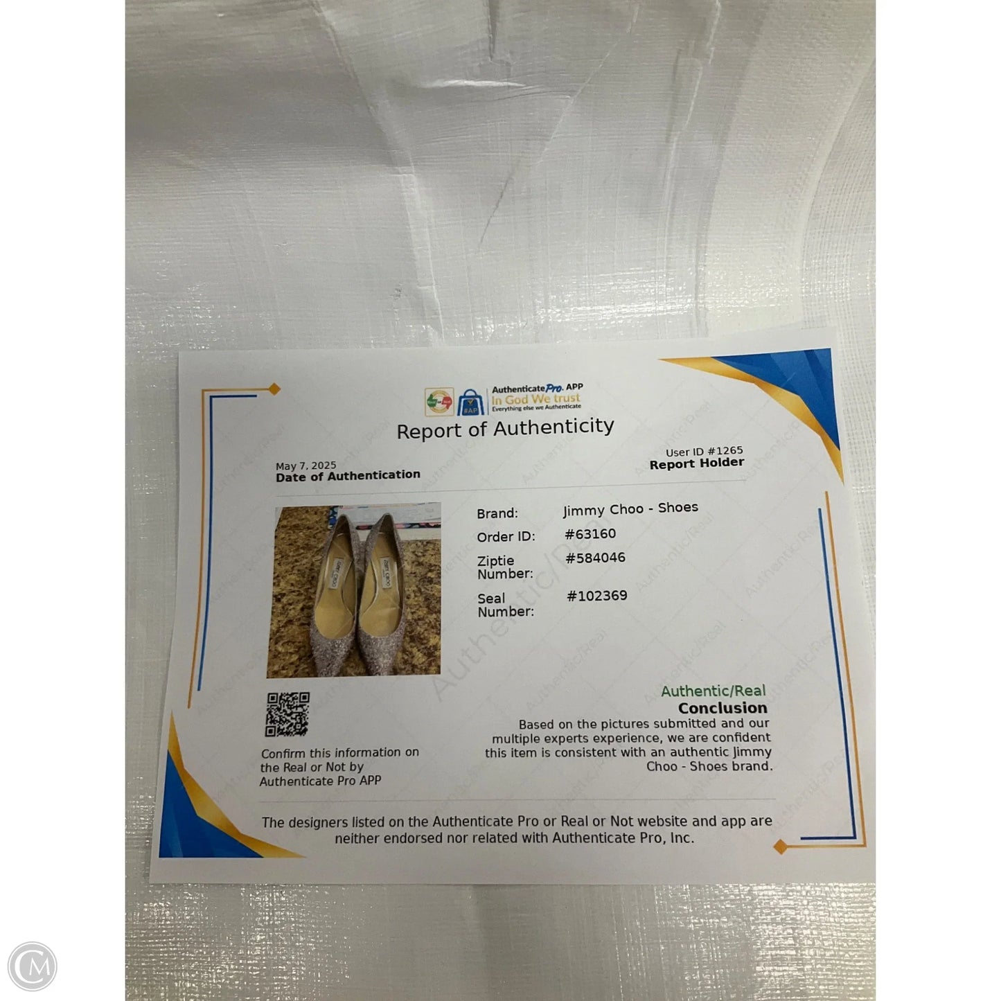 Shoes Luxury Designer By Jimmy Choo In Silver, Size: 7.5