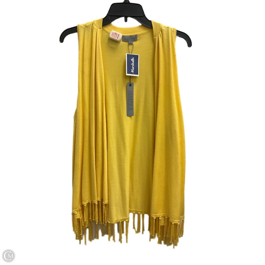 Cardigan By Joseph A. In Yellow, Size: M