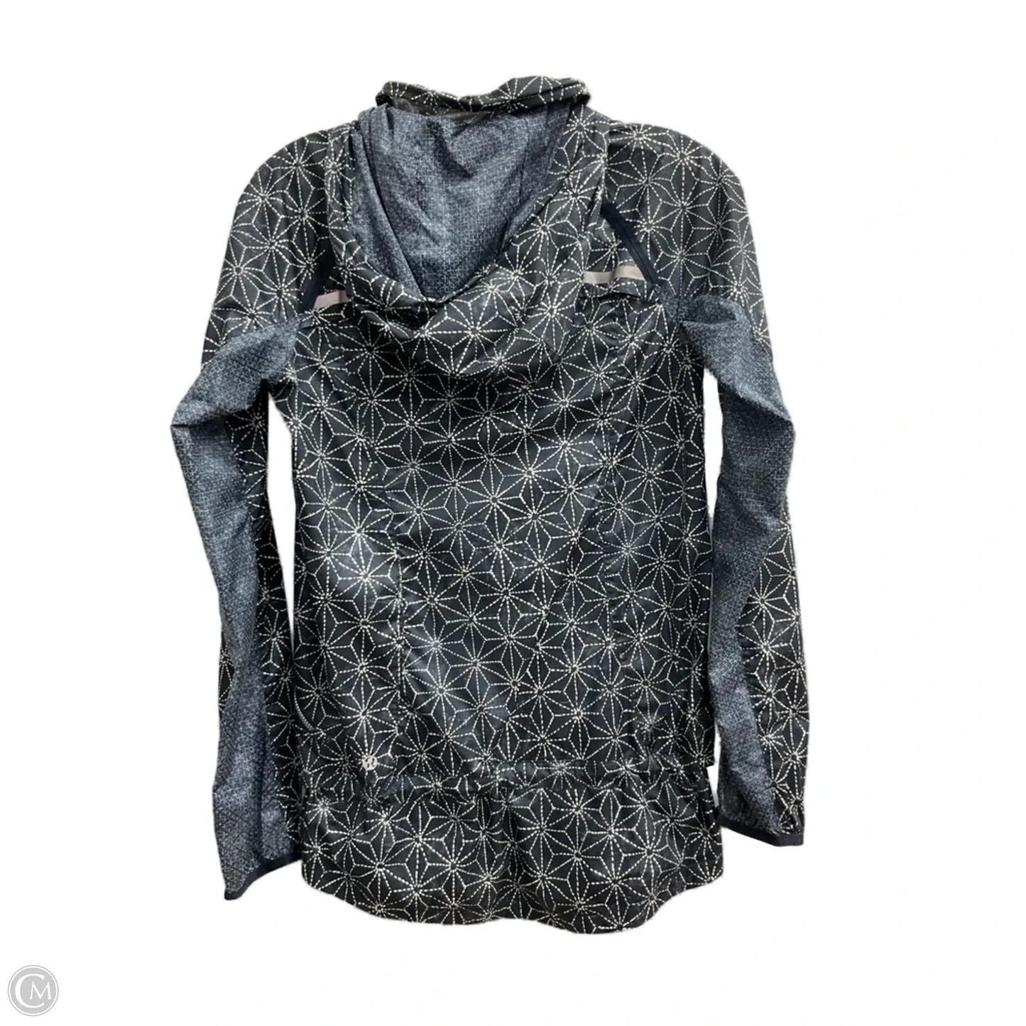 Athletic Jacket By Lululemon In Blue, Size: 4