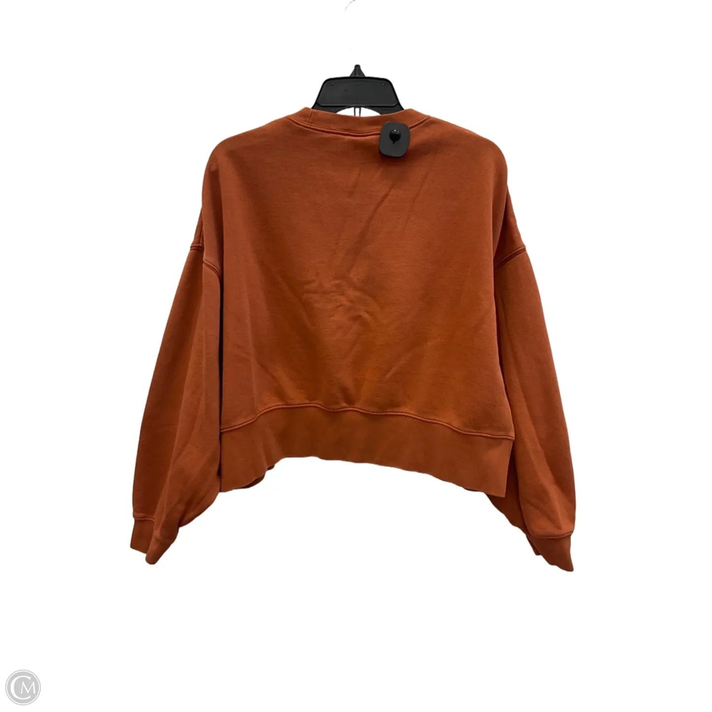 Sweatshirt Collar By Nike Apparel In Orange, Size: Sp