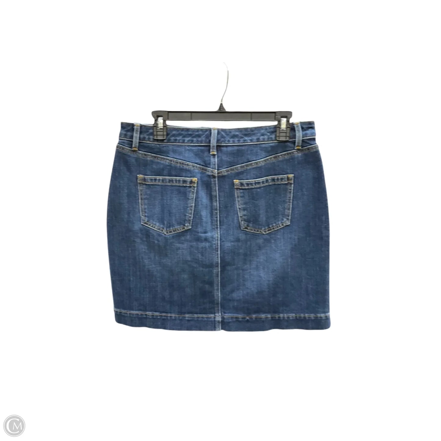 Skirt Mini & Short By Talbots In Blue Denim, Size: 10