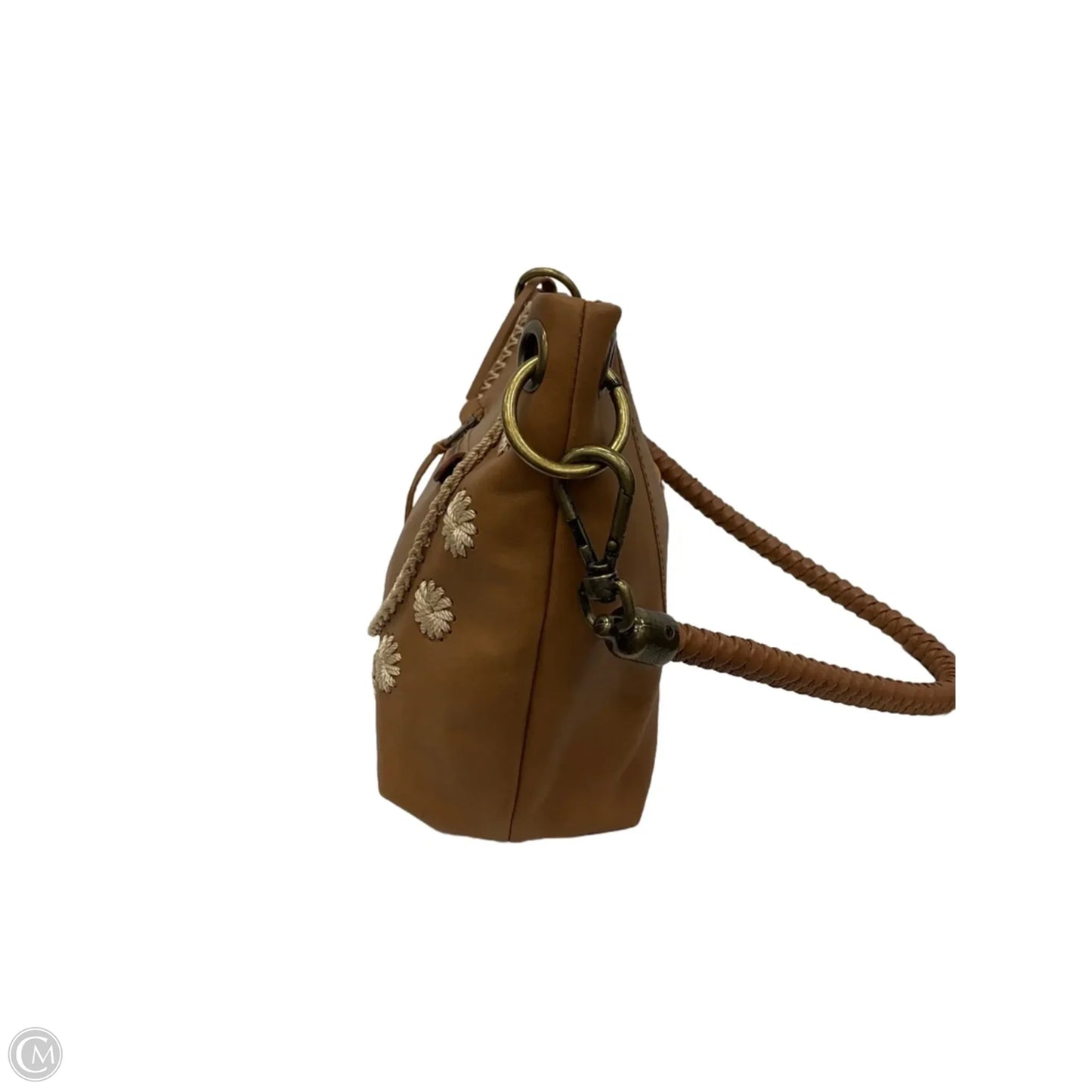 Handbag Leather By The Sak, Size: Medium