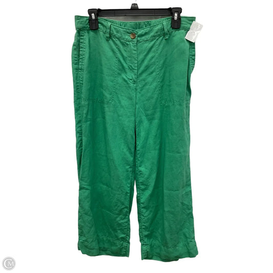 Pants Linen By J. Jill In Green, Size: S