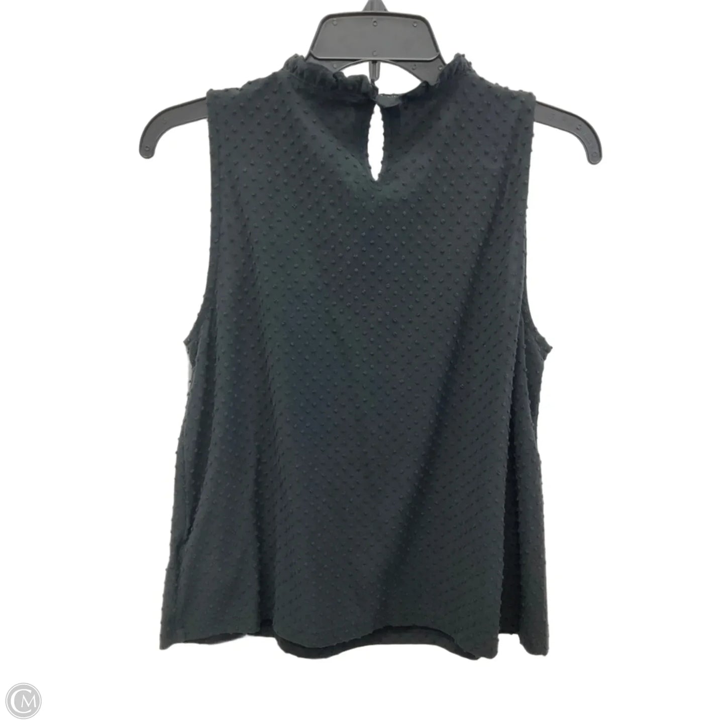 Top Sleeveless By J. Crew In Black, Size: L