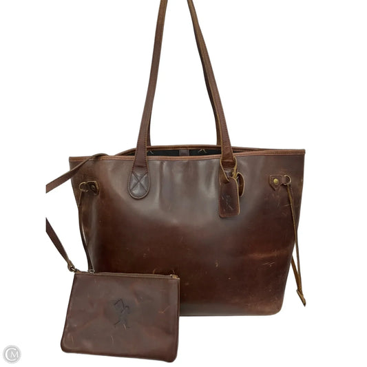 Tote Leather By Cma, Size: Large