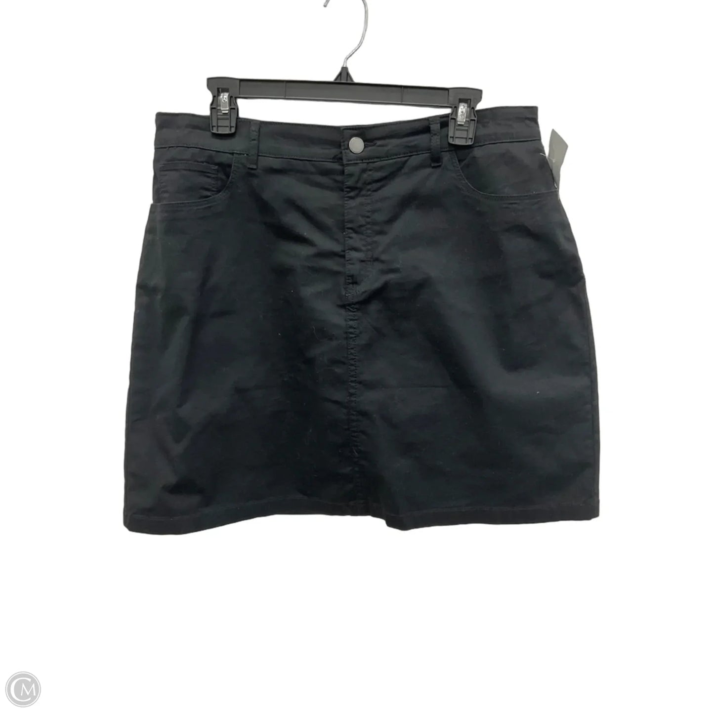 Skort By Croft And Barrow In Black, Size: 16
