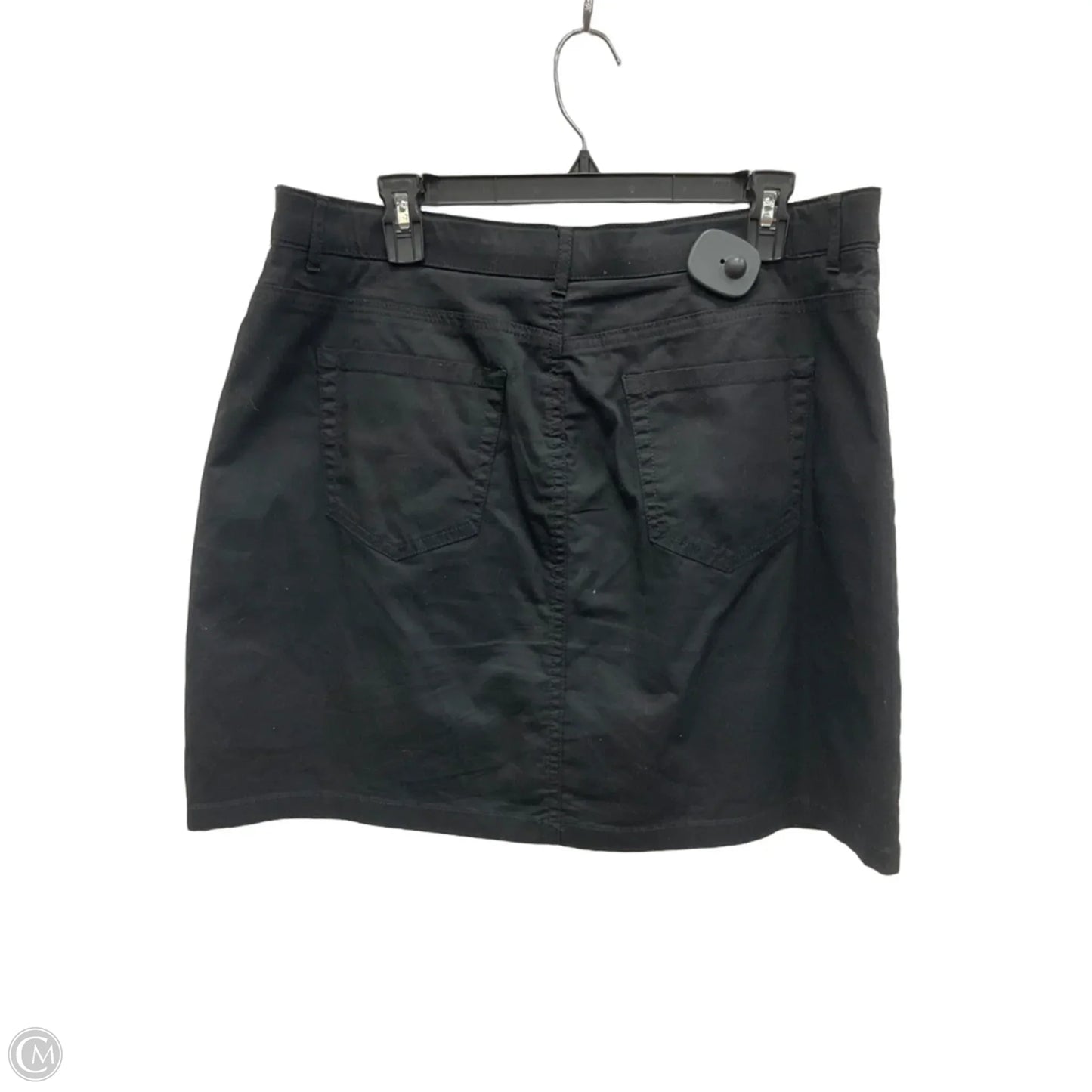 Skort By Croft And Barrow In Black, Size: 16