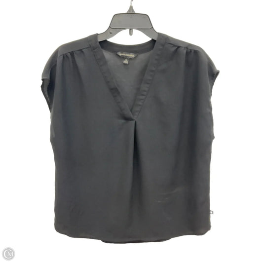 Top Sleeveless By Banana Republic In Black, Size: M